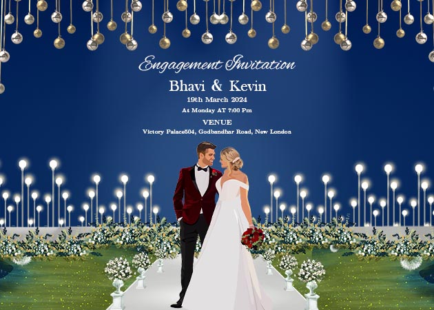 Engagement Invite Cards