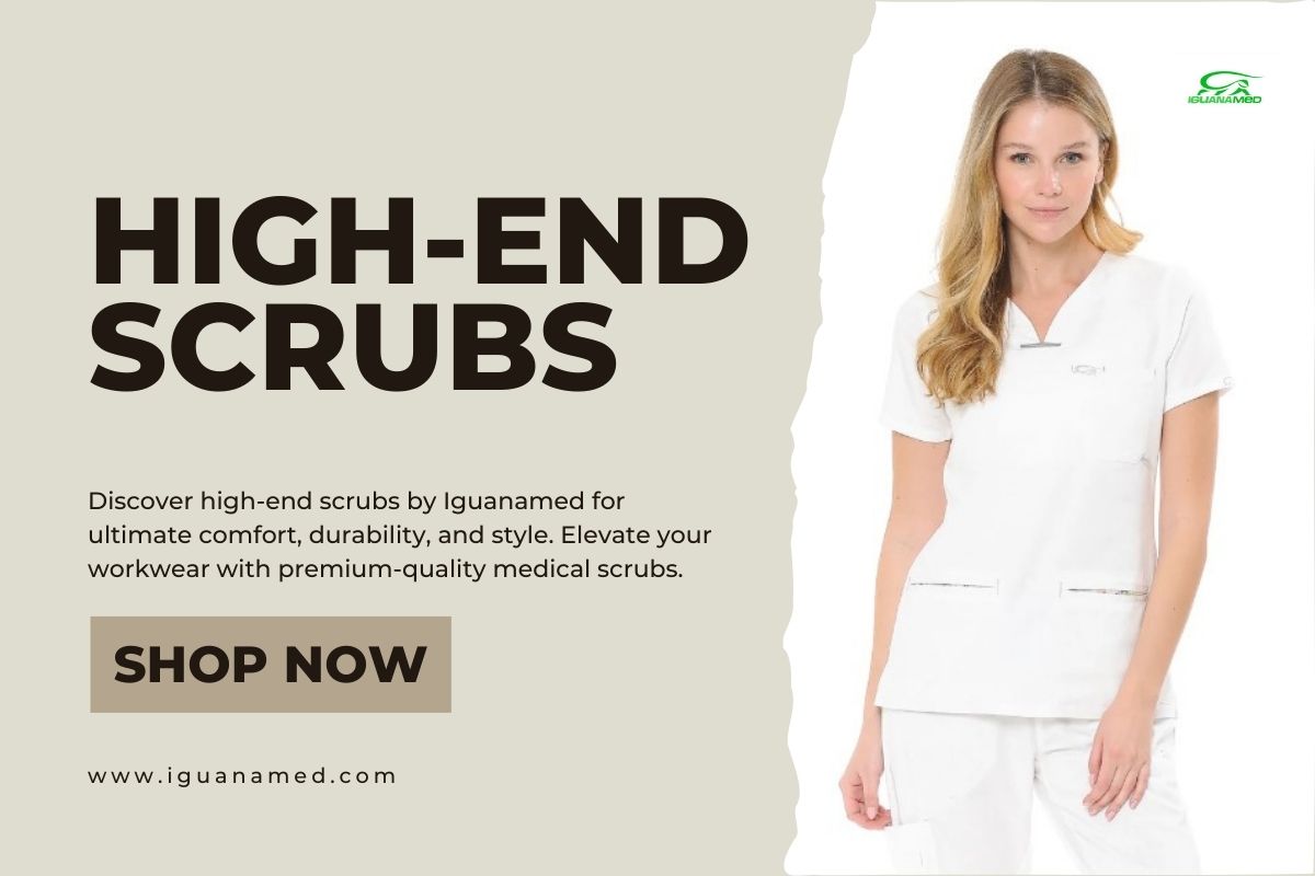 High end scrubs