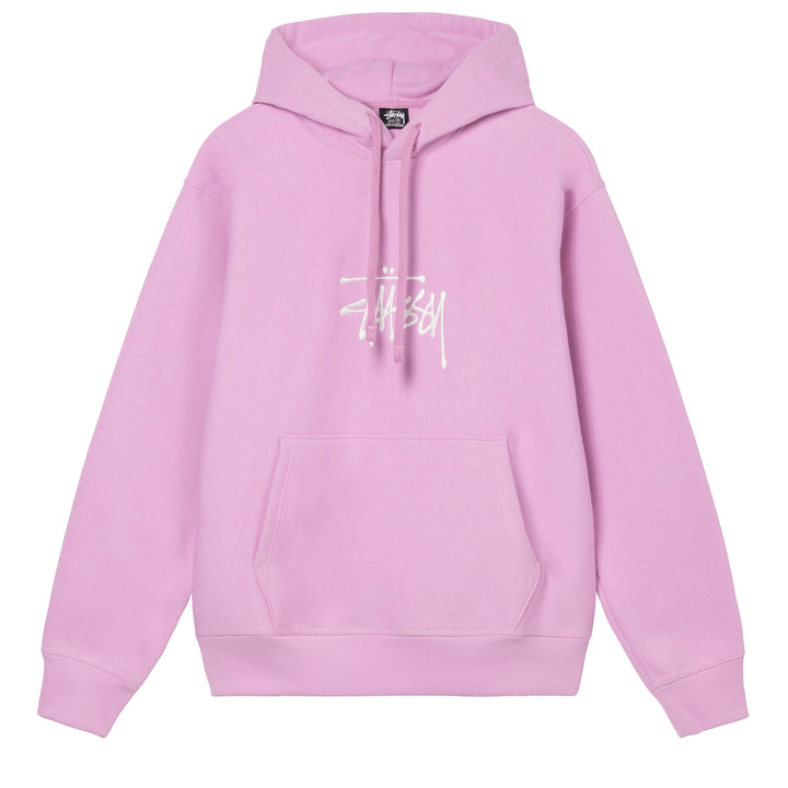 pink stussy hoodie