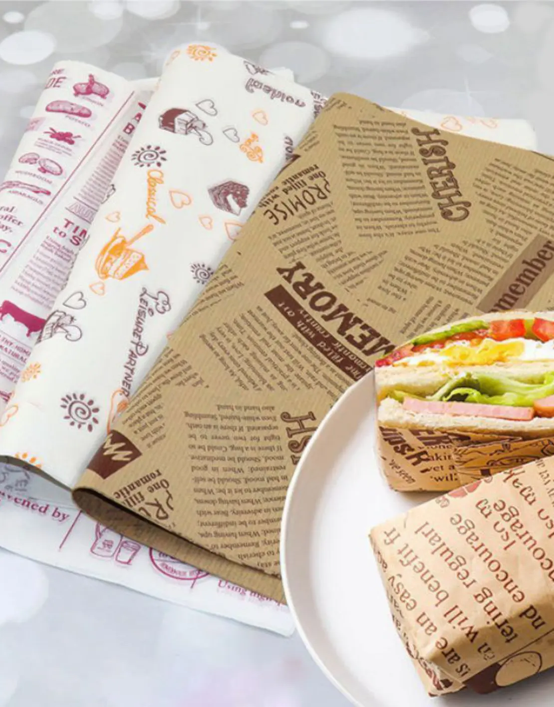 Custom Greaseproof Paper